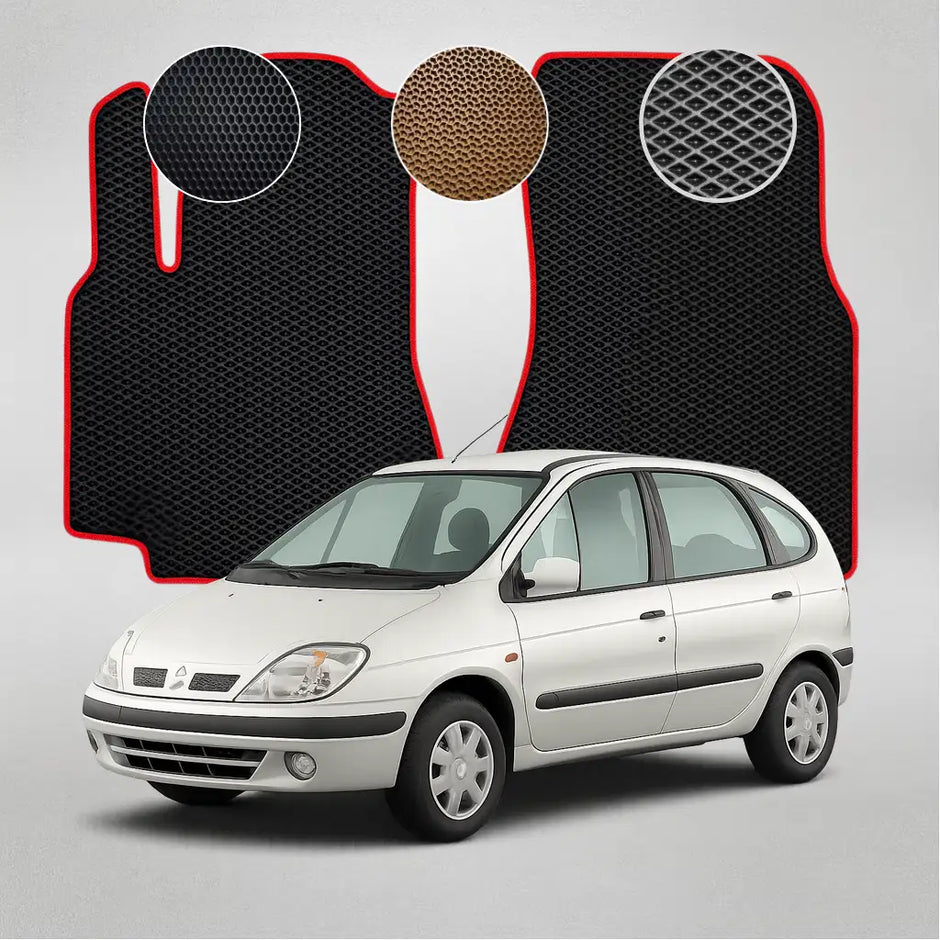 EVA kilimėliai, skirti „Renault Scenic“ („Megane Scenic“) 1-osios kartos minivenui (1999–2003 m.)