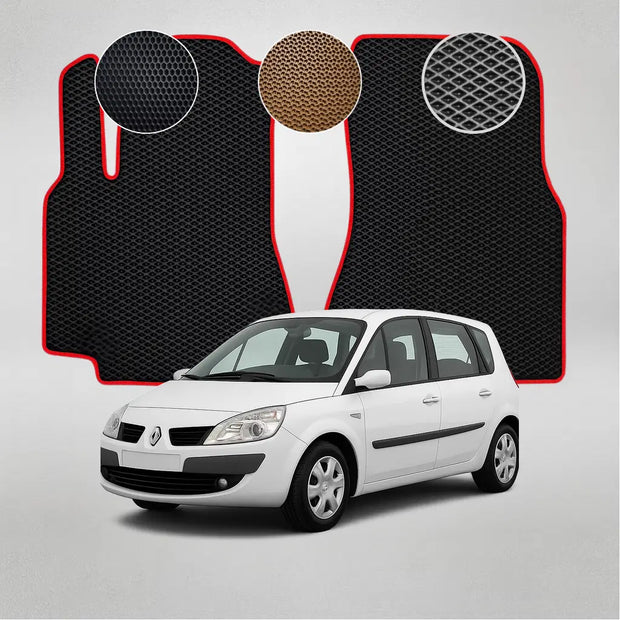 EVA grindų kilimėliai, skirti „Renault Scenic“ antros kartos minivenui (2003–2009 m.)