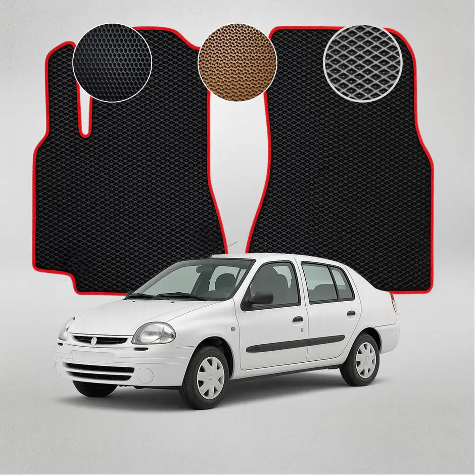 EVA grindų kilimėliai, skirti „Renault Symbol“ pirmosios kartos sedanui (1999–2008 m.)