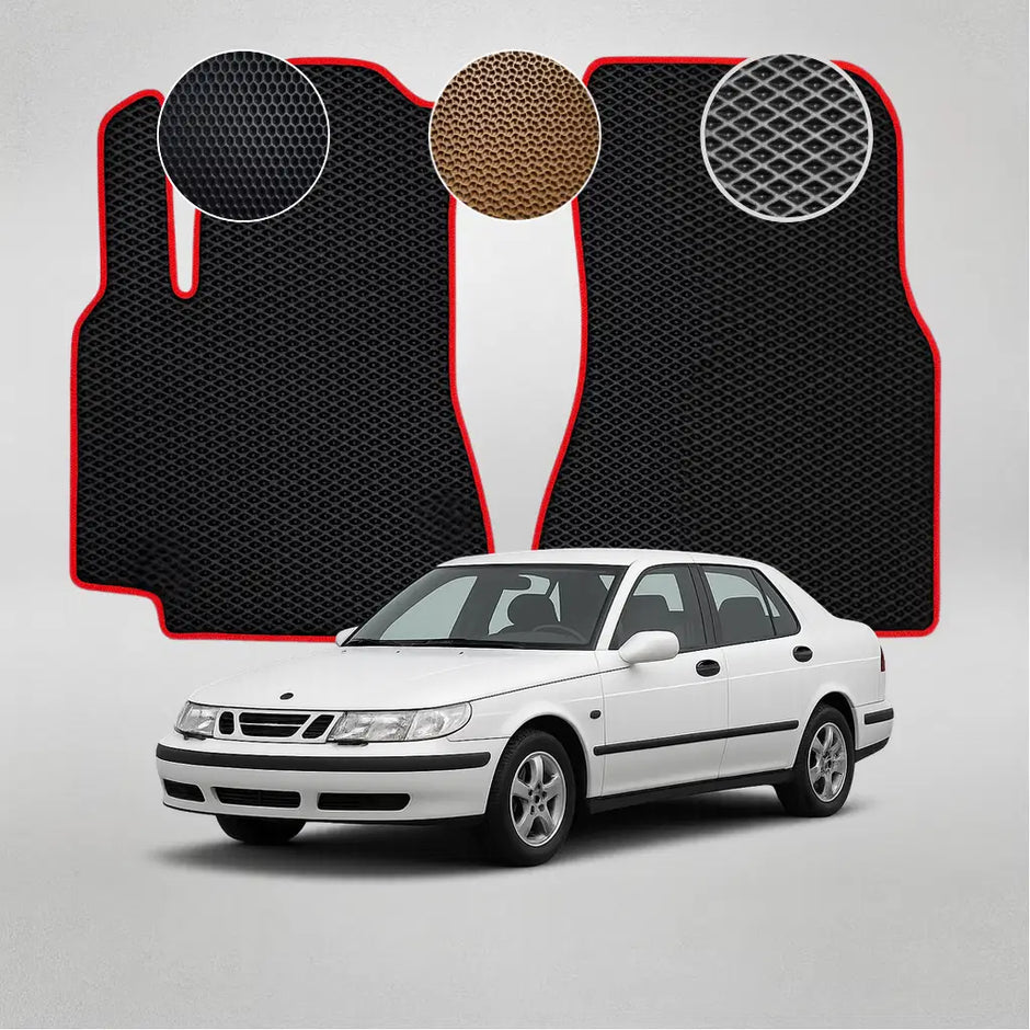 EVA grindų kilimėliai, skirti „Saab 9-5 I“ pirmosios kartos sedanui (1997–2010 m.)