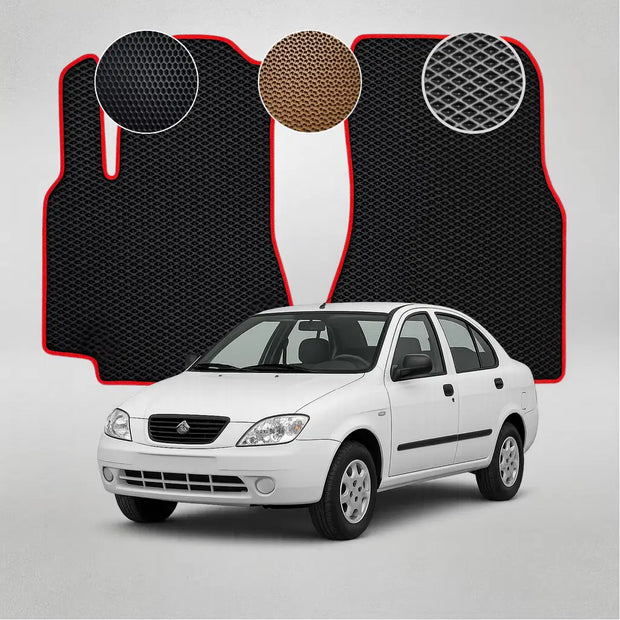 EVA grindų kilimėliai Saipa Tiba pirmosios kartos sedanui (nuo 2009 m.)