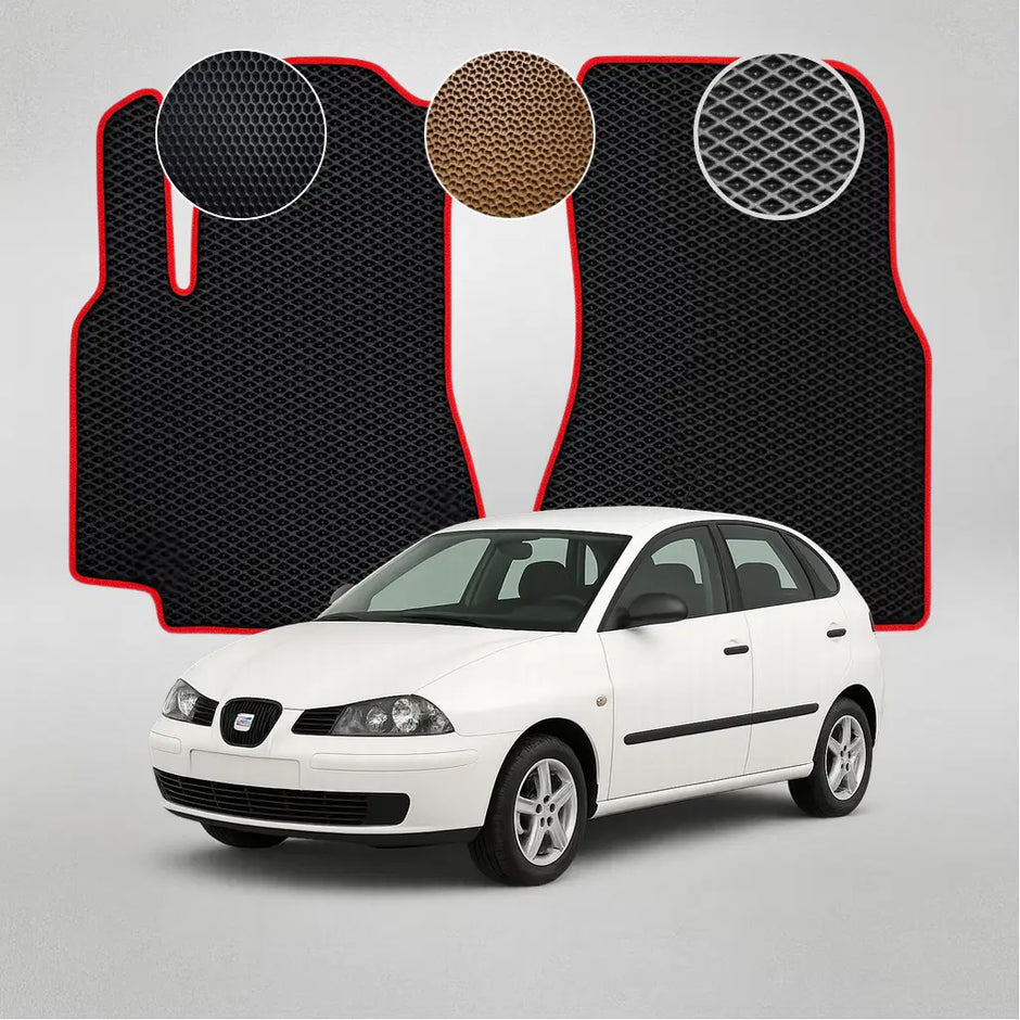 EVA grindų kilimėliai, skirti „Seat Ibiza 6L“ 3-iosios kartos hečbekui (2002–2008 m.)