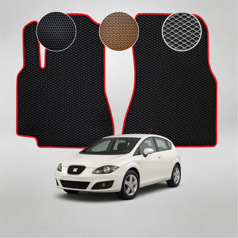 EVA grindų kilimėliai, skirti „Seat Leon 1P“ antros kartos hečbekui (2005–2012 m.)