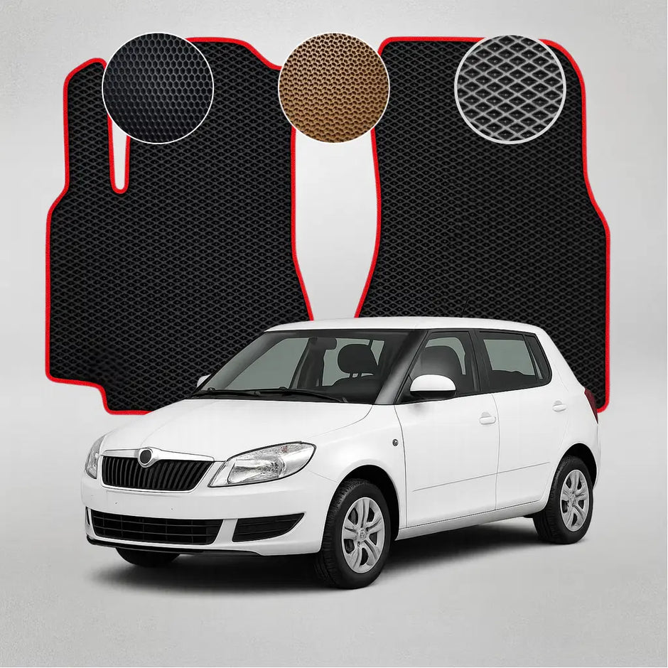EVA kilimėliai, skirti „Skoda Fabia“ 3-iosios kartos hečbekui (nuo 2014 m.)