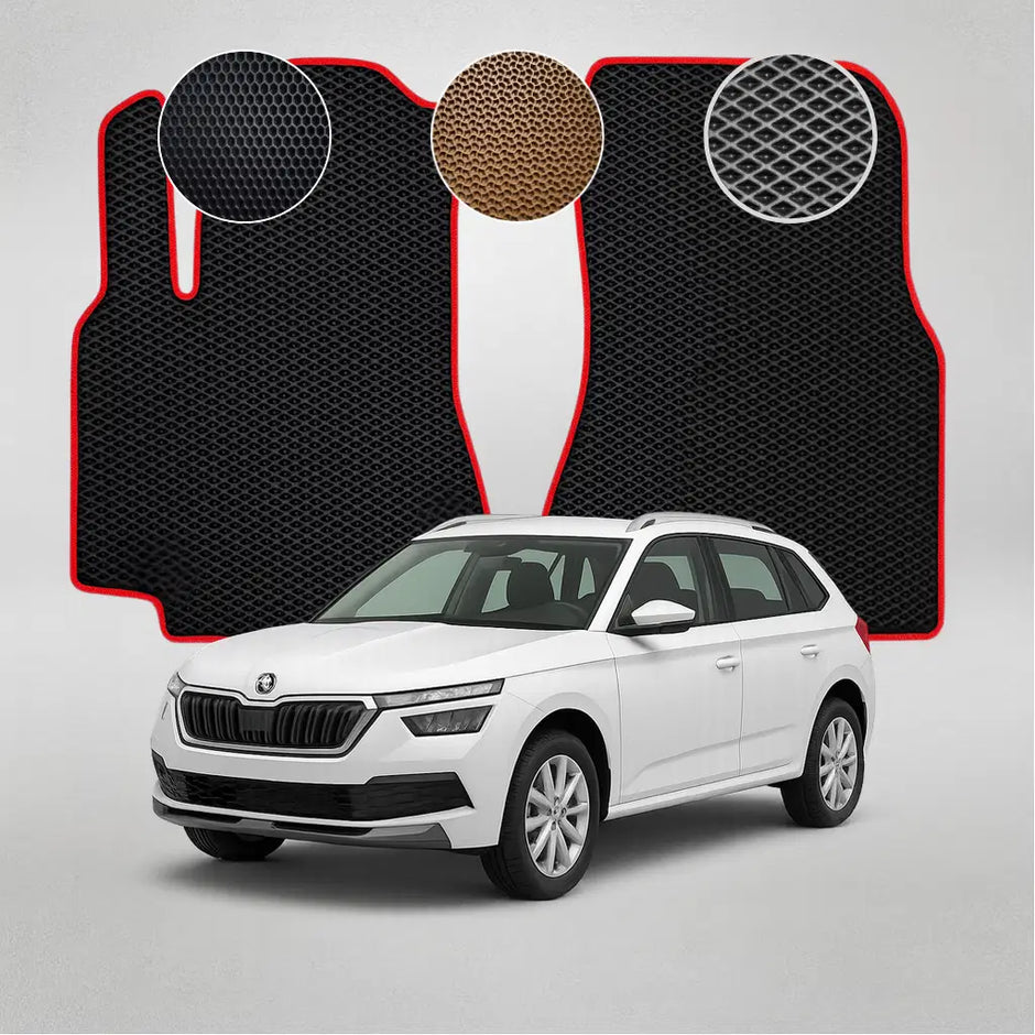 EVA kilimėliai, skirti „Skoda Kamiq“ pirmosios kartos krosoveriui (nuo 2019 m.)