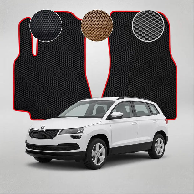 EVA grindų kilimėliai, skirti Skoda Karoq 1st gen Crossover (nuo 2018 m.)