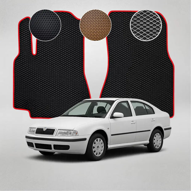 EVA kilimėliai, skirti „Skoda Octavia A4 (Tour)“ pirmosios kartos „Liftback“ (1996–2010 m.) automobiliui