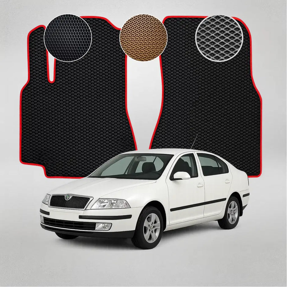 EVA kilimėliai, skirti „Skoda Octavia A5“ antros kartos „Liftback“ (2004–2008 m.) automobiliui