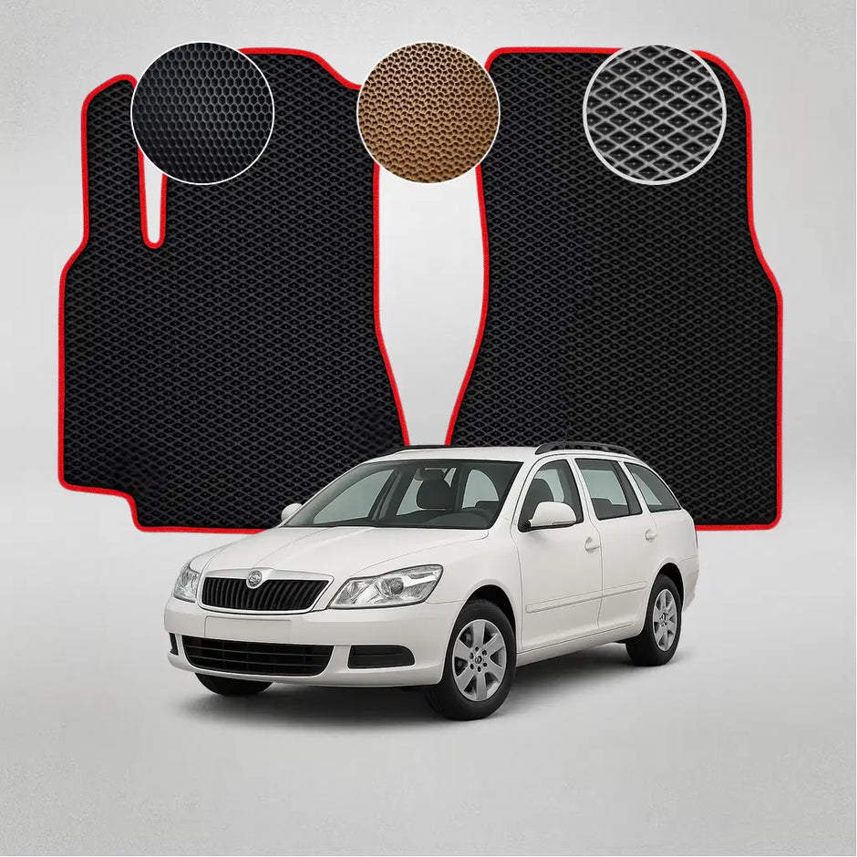 EVA kilimėliai, skirti „Skoda Octavia A5“ antros kartos „Kombi“ (2004–2013 m.) automobiliui