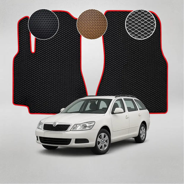 EVA kilimėliai, skirti „Skoda Octavia A5“ antros kartos „Kombi“ (2004–2013 m.) automobiliui