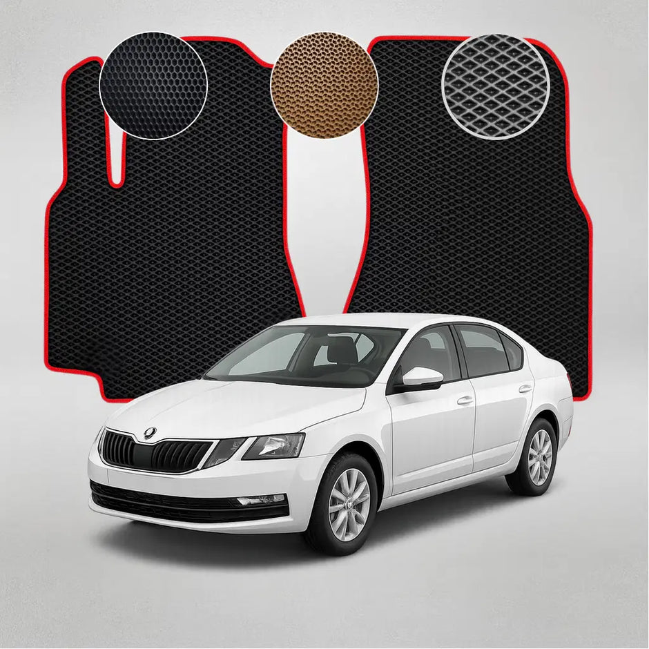 EVA kilimėliai, skirti „Skoda Octavia A7“ 3 kartos „Liftback“ (2017–2019 m.) automobiliui