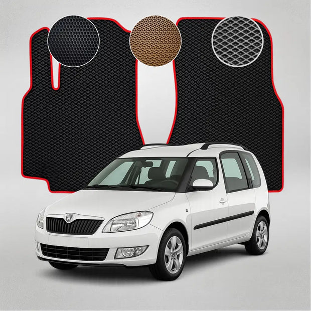 EVA grindų kilimėliai, skirti Skoda Roomster 1st Gen Miniven (2006–2015 m.)