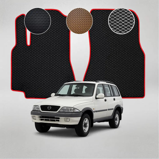 EVA grindų kilimėliai, skirti SsangYong Korando 2nd gen Crossover (1997–2006)