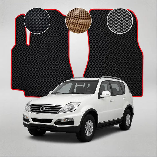 EVA kilimėliai „SsangYong Rexton W“ pirmosios kartos krosoveriui (2012–2017 m.)