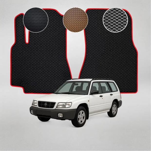 EVA grindų kilimėliai, skirti „Subaru Forester“ pirmosios kartos krosoveriui (1997–2002 m.)
