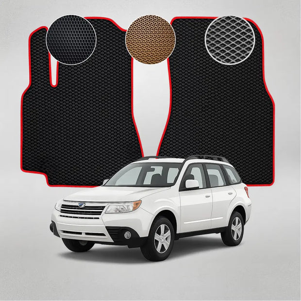 EVA grindų kilimėliai, skirti „Subaru Forester“ 3-iosios kartos krosoveriui (2008–2012 m.)
