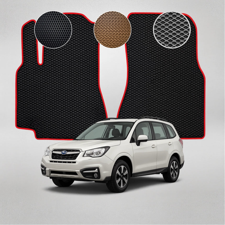 EVA grindų kilimėliai, skirti „Subaru Forester“ 5-osios kartos krosoveriui (nuo 2018 m.)