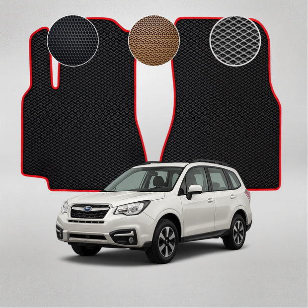 EVA grindų kilimėliai, skirti „Subaru Forester“ 4-osios kartos krosoveriui (2016–2018 m.)