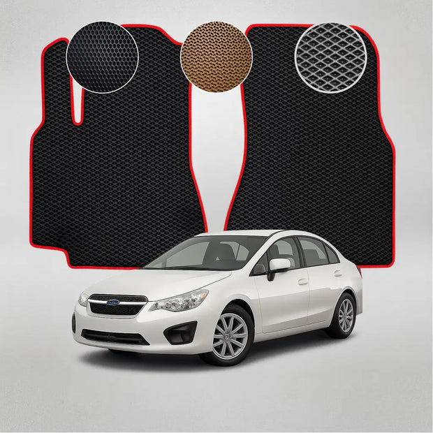 EVA grindų kilimėliai, skirti Subaru Impreza 4th gen sedanui (2011–2015 m.)