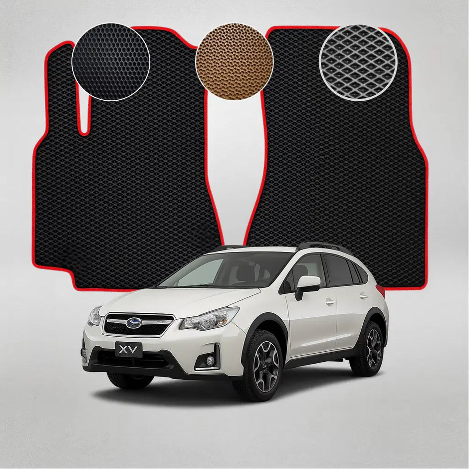 EVA grindų kilimėliai, skirti „Subaru XV“ pirmosios kartos krosoveriui (2016–2017 m.)