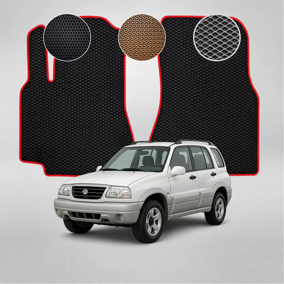 EVA grindų kilimėliai, skirti „Suzuki Grand Vitara“ pirmosios kartos krosoveriui (1998–2005 m.)