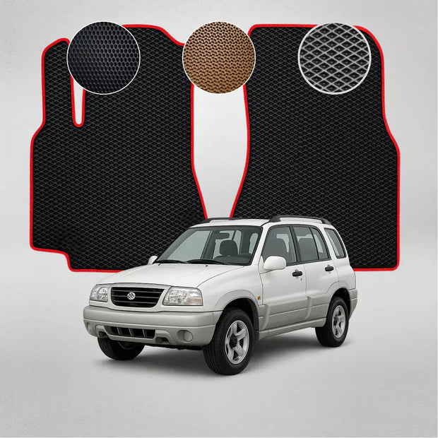 EVA grindų kilimėliai, skirti „Suzuki Grand Vitara“ pirmosios kartos krosoveriui (1998–2005 m.)