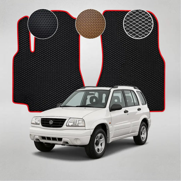 EVA grindų kilimėliai, skirti „Suzuki Grand Vitara“ pirmosios kartos krosoveriui (2001–2005 m.)