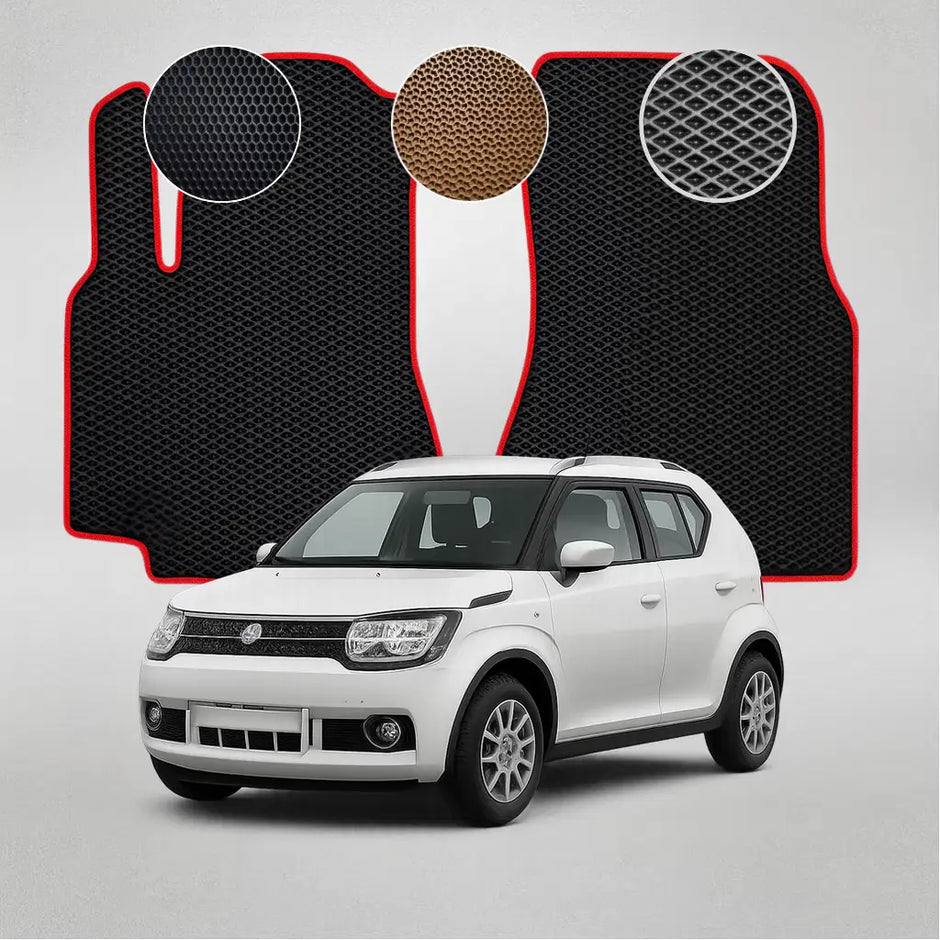 EVA grindų kilimėliai, skirti Suzuki Ignis antros kartos hečbekui (nuo 2016 m.)