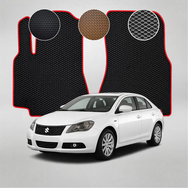 EVA grindų kilimėliai, skirti „Suzuki Kizashi“ pirmosios kartos sedanui (2009–2016 m.)