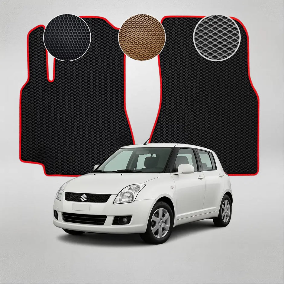 EVA grindų kilimėliai, skirti „Suzuki Swift“ 4-osios kartos hečbekui (2005–2010 m.)