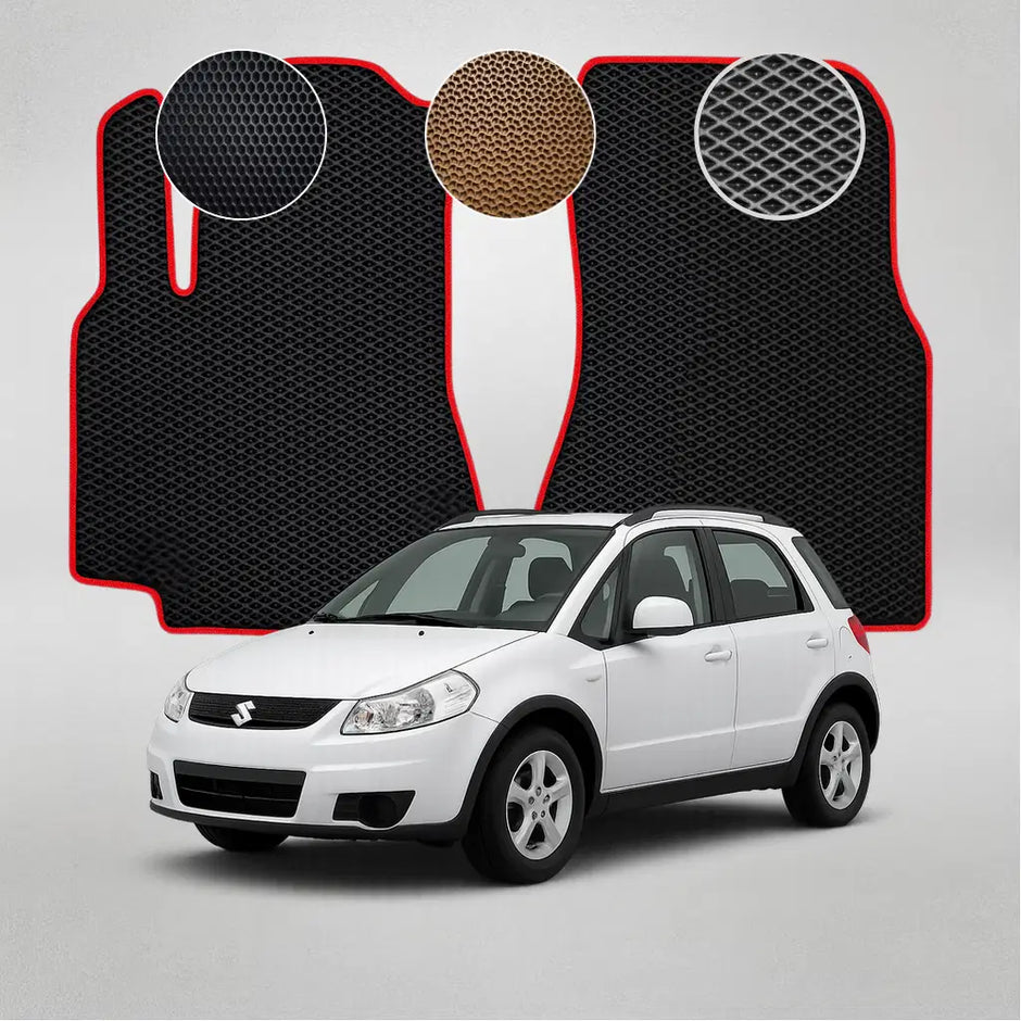 EVA grindų kilimėliai, skirti „Suzuki SX4“ pirmosios kartos hečbekui (2006–2009 m.)