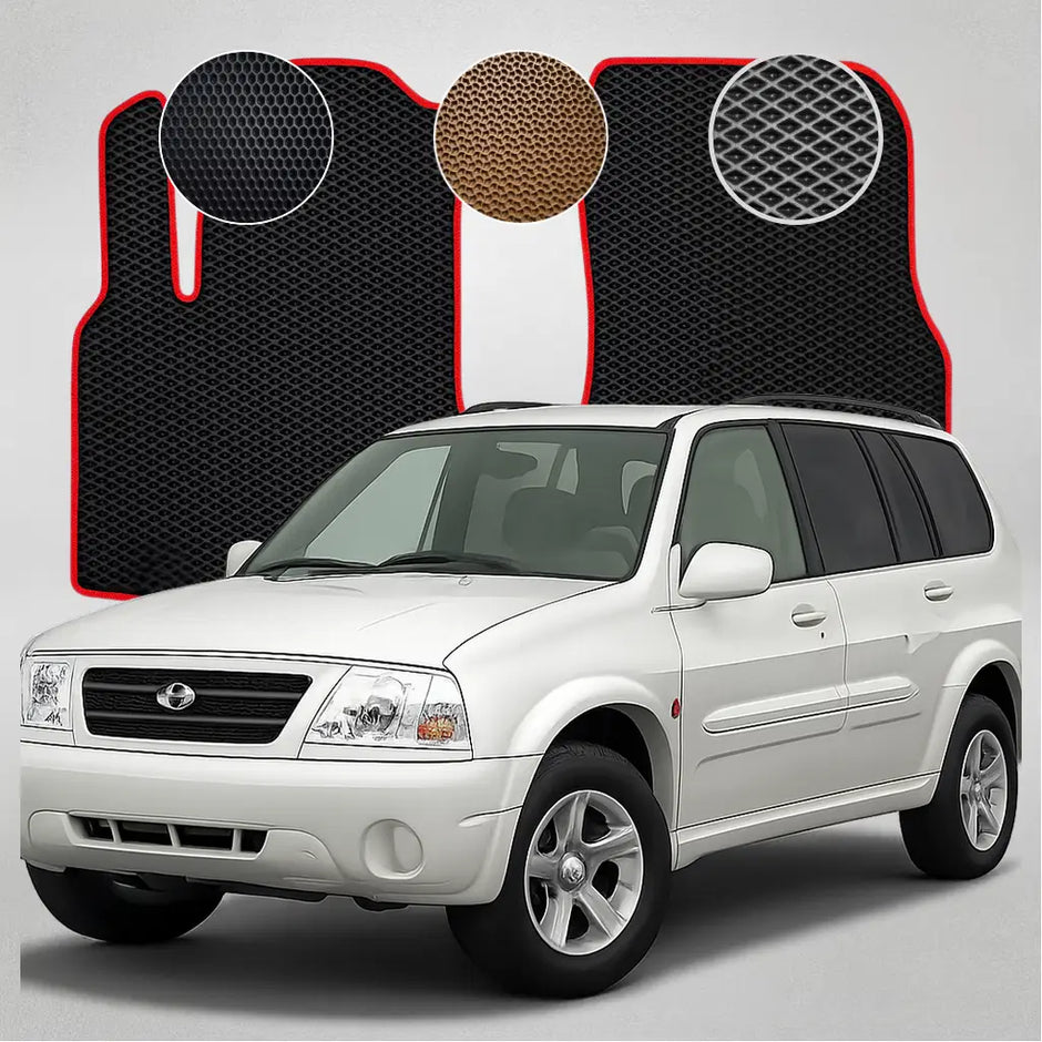 EVA grindų kilimėliai, skirti „Suzuki XL 7“ pirmosios kartos krosoveriui (1998–2006 m.)