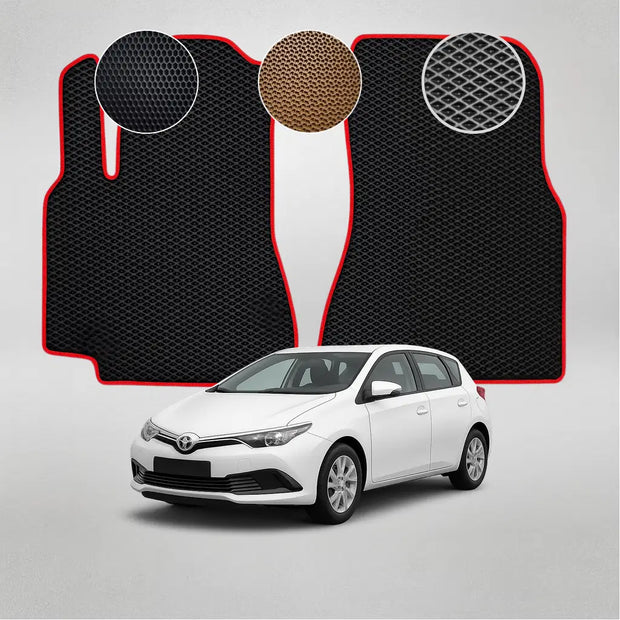 EVA grindų kilimėliai, skirti „Toyota Auris E180“ antros kartos hečbekui (2012–2018 m.)