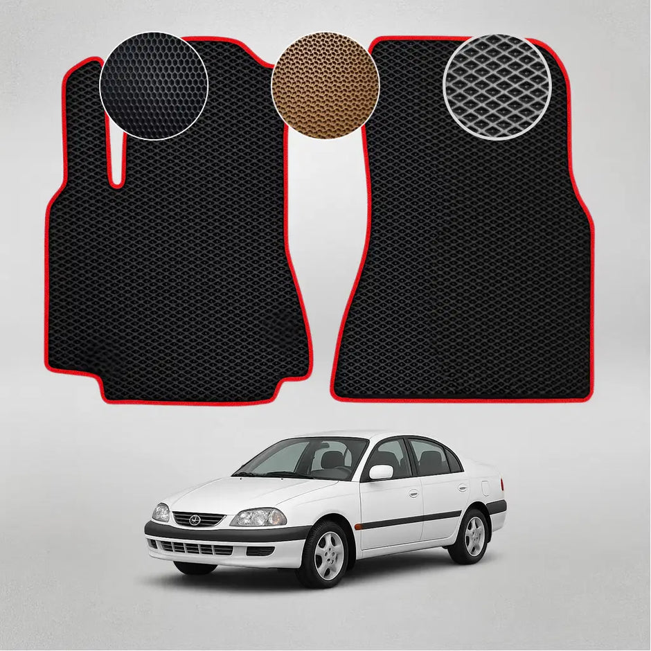 EVA grindų kilimėliai, skirti „Toyota Avensis T22“ pirmosios kartos sedanui (1998–2003 m.)