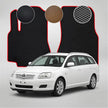 EVA grindų kilimėliai, skirti „Toyota Avensis T25“ antros kartos kombi (2003–2009 m.) automobiliui