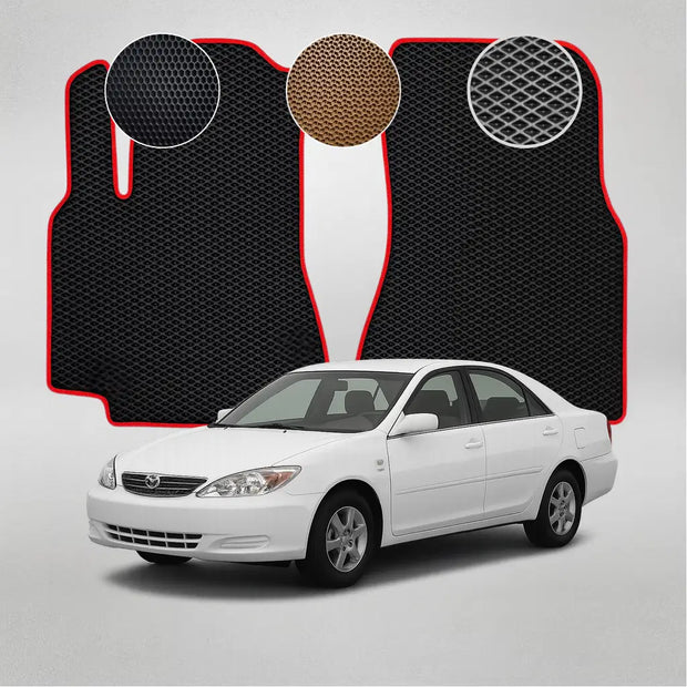 EVA grindų kilimėliai, skirti „Toyota Camry XV30“ 5-osios kartos sedanui (2001–2006 m.)