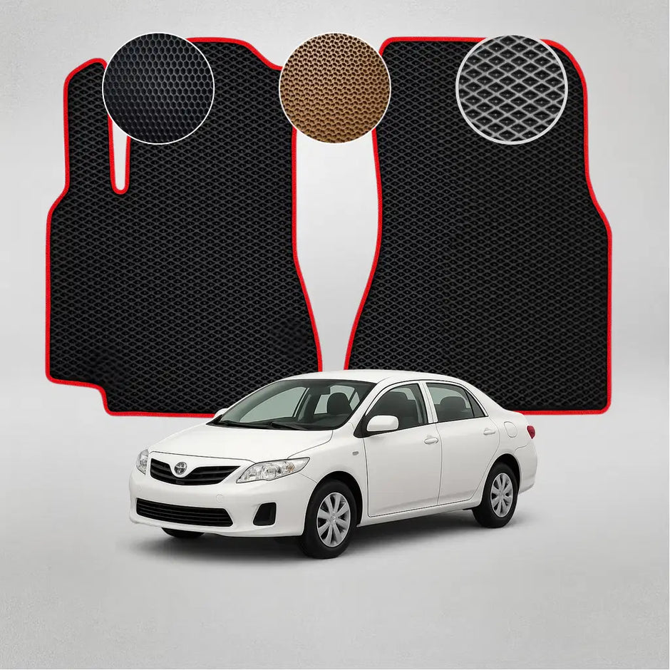 EVA grindų kilimėliai, skirti „Toyota Corolla E150“ 10-osios kartos sedanui (2006–2013 m.)