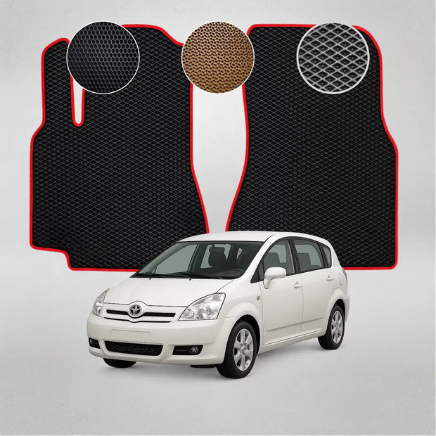 EVA kilimėliai, skirti „Toyota Corolla Verso (Spacio) AR10“ 3-iosios kartos minivenui (2004–2009 m.)