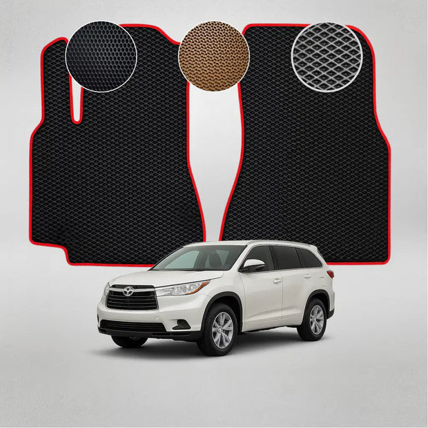 EVA kilimėliai, skirti „Toyota Highlander“ 4-osios kartos krosoveriui (nuo 2019 m.)
