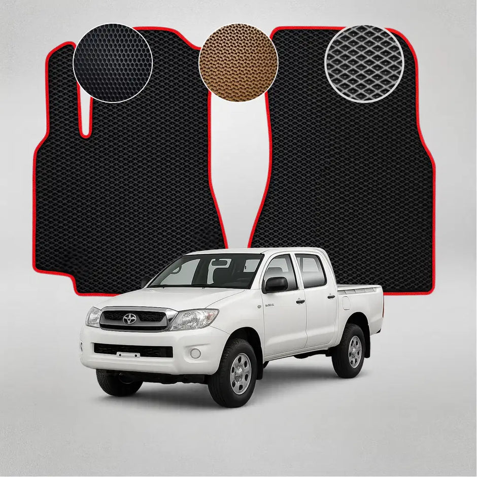 EVA grindų kilimėliai, skirti „Toyota Hilux“ 7-osios kartos pikapui (2004–2015 m.)