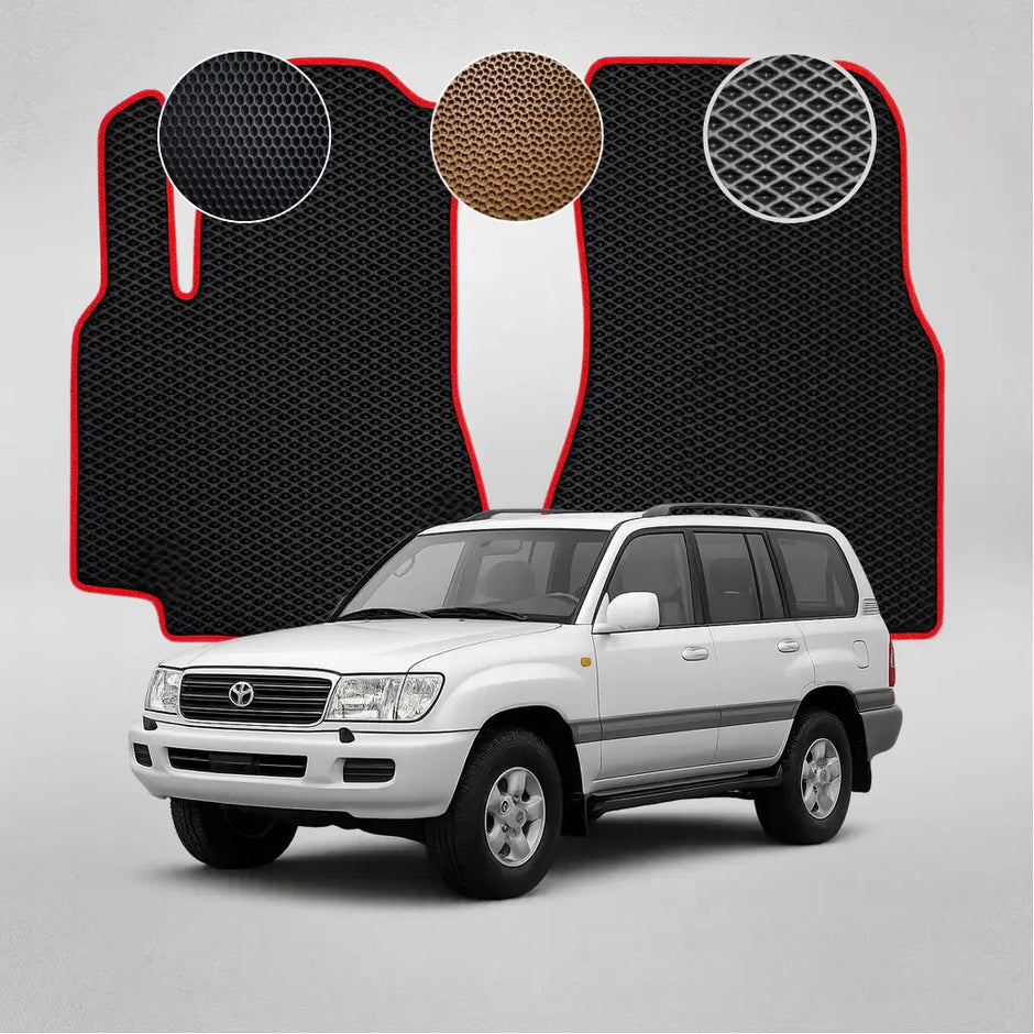 EVA grindų kilimėliai, skirti „Toyota Land Cruiser 100“ 8-osios kartos krosoveriui (1998–2007 m.)