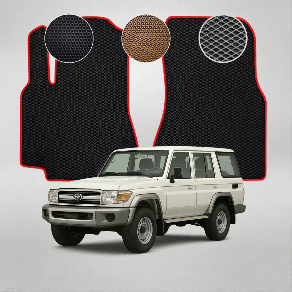 EVA grindų kilimėliai, skirti „Toyota Land Cruiser J76“ 7-osios kartos krosoveriui (nuo 2007 m.)