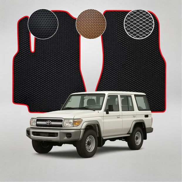EVA grindų kilimėliai, skirti „Toyota Land Cruiser J76“ 7-osios kartos krosoveriui (nuo 2007 m.)