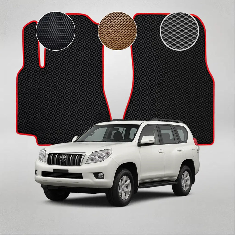 EVA grindų kilimėliai, skirti „Toyota Land Cruiser Prado J150“ 4-osios kartos krosoveriui (2009–2012 m.)