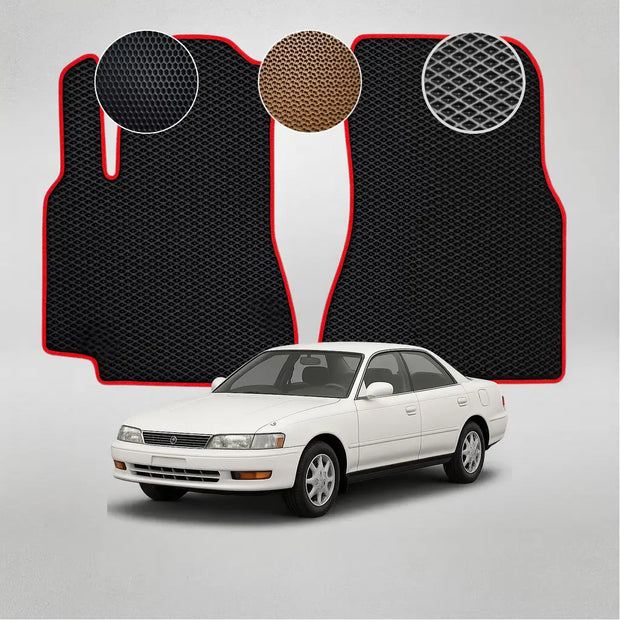 EVA grindų kilimėliai, skirti Toyota Mark II (90 кузов) 7-osios kartos sedanui (1992–1996)