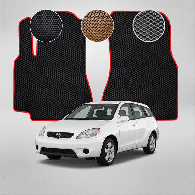 EVA grindų kilimėliai, skirti „Toyota Matrix E130“ pirmosios kartos hečbekui (2002–2005 m.)