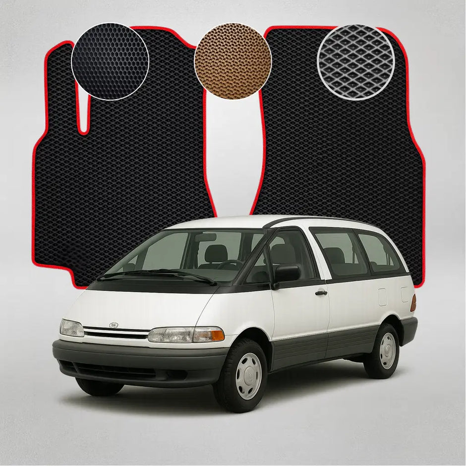 EVA kilimėliai, skirti „Toyota Previa“ pirmosios kartos minivenui (1990–2000 m.)