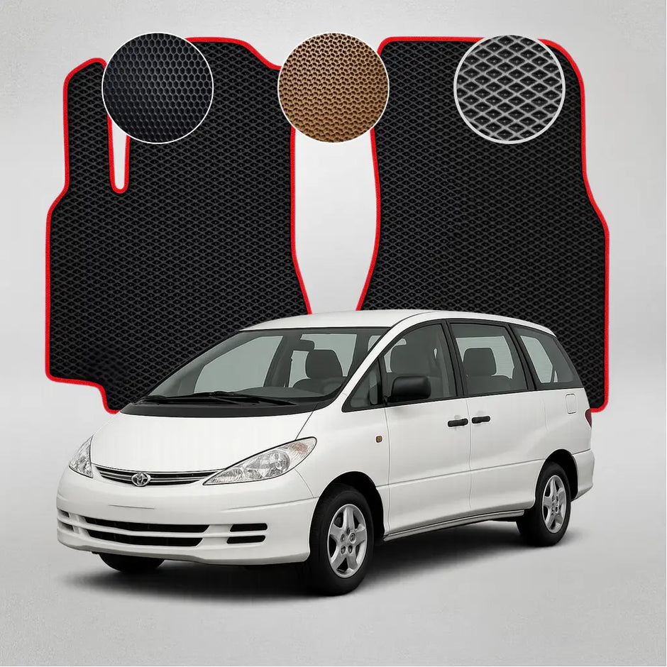 EVA kilimėliai, skirti „Toyota Previa“ antros kartos minivenui (2000–2006 m.)