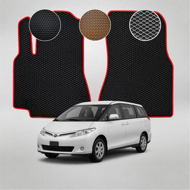 EVA kilimėliai, skirti „Toyota Previa“ 3-iosios kartos minivenui (2006–2019 m.)