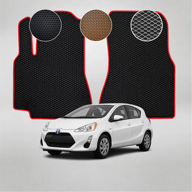 EVA grindų kilimėliai, skirti „Toyota Prius C“ 3-iosios kartos liftbackui (2012–2019 m.)